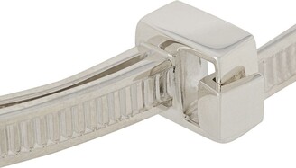AMBUSH シルバー Zip Tie bracelet Ambush Silver Zip-Tie Bracelet Ambush