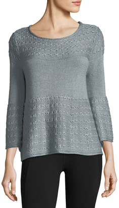 LAmade Olivia Mixed-Stitch Sweater