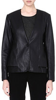 Thumbnail for your product : Theory Easeful leather jacket