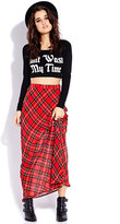 Thumbnail for your product : Forever 21 Waste Not Crop Top