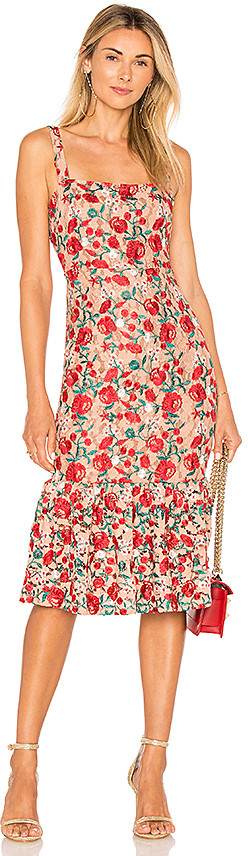 lovers and friends under the stars midi dress