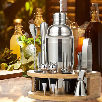 Prep & Savour Descault Stainless Steel Bar Tool Set