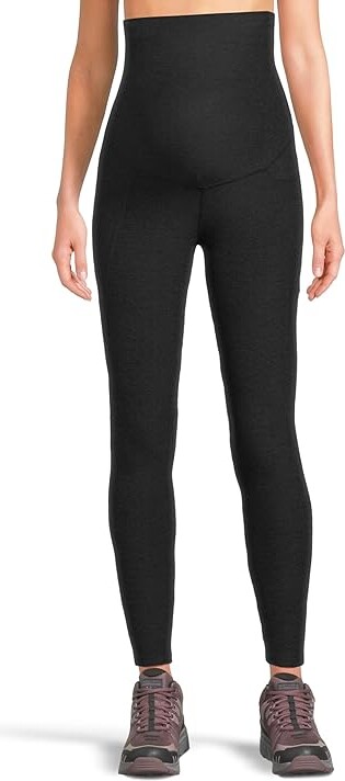 Beyond Yoga Spacedye Love The Bump Maternity Pocket Midi Leggings Women's Clothing Darkest Night : XS (US Women's 2-4) 24, Polyester/Spandex