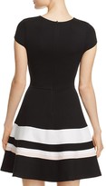 Thumbnail for your product : Aqua Short Sleeve Color-Block Dress - 100% Exclusive