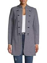 Thumbnail for your product : Tommy Hilfiger Striped Long-Sleeve Jacket