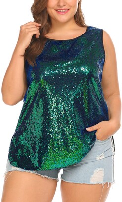plus size glitter shirt