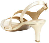 Thumbnail for your product : Naturalizer Taimi Gold Pearlize/Glitter Sandal