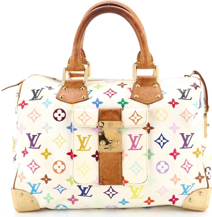 Louis Vuitton Speedy Handbag Monogram Multicolor 30