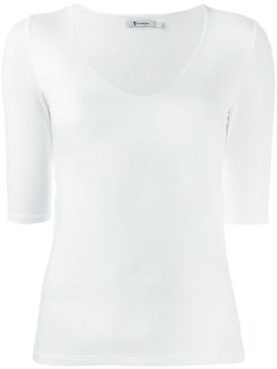 Alexander Wang T By cut out back top