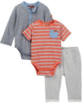 Thumbnail for your product : 7 For All Mankind Bodysuit & Bottom 3-Piece Set (Baby Boys)