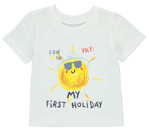 George My First Holiday T-shirt