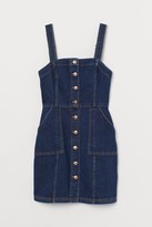 HM Button Down Denim Dress