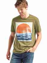 Thumbnail for your product : Gap Surf sunset crew tee