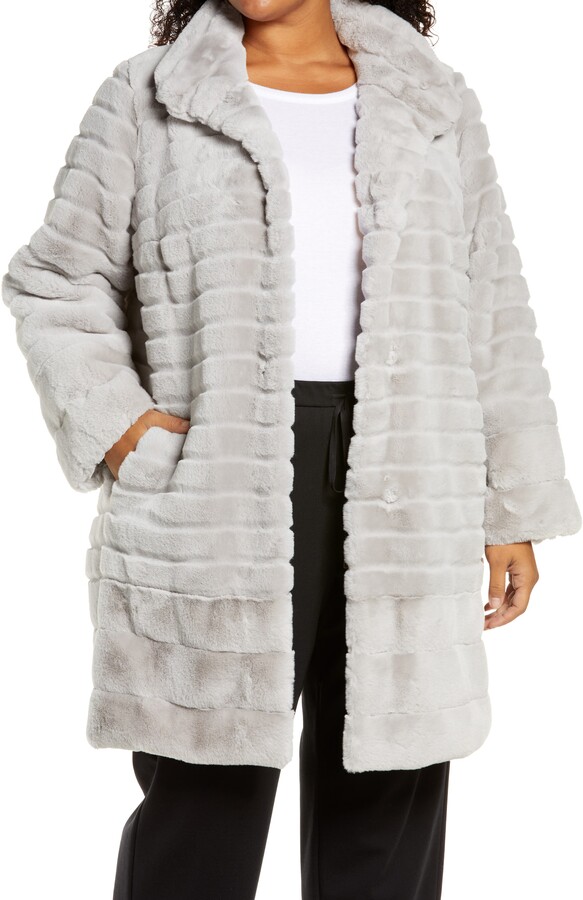 gallery plus size coat