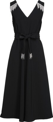 Marella Midi Dress Black