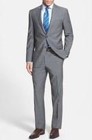 Thumbnail for your product : Peter Millar Classic Fit Grey Wool Suit