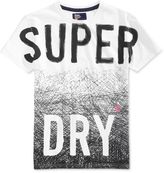 Thumbnail for your product : Superdry Men's Scratched Out Long Line Graphic-Print Cotton T-Shirt