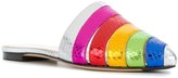 Thumbnail for your product : Charlotte Olympia Technicolour slides