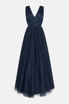 Thumbnail for your product : Coast V-Neck Mesh Banded Maxi Dress
