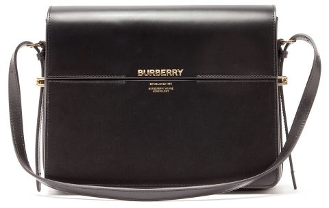 burberry grace leather shoulder bag