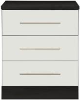 Thumbnail for your product : Consort Furniture Limited Palermo Ready Assembled Wide Chest of 3 Drawers