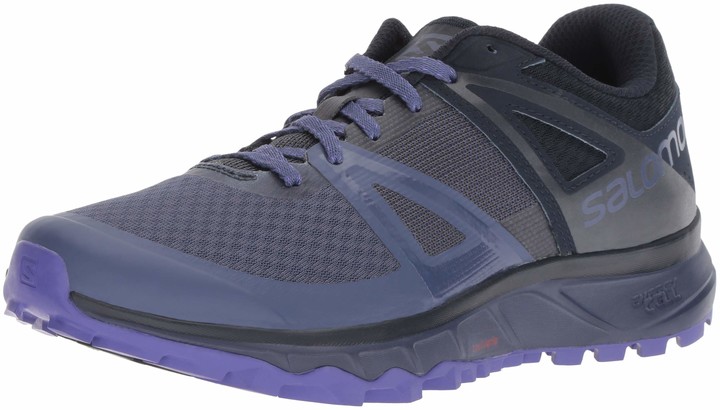 purple salomon shoes