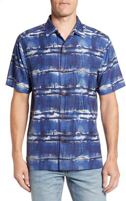 Tommy Bahama Tie Dye For Silk Camp Shirt