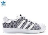 Thumbnail for your product : adidas Black Superstar Colour Trainers