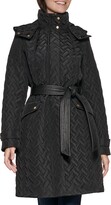 Thumbnail for your product : Cole Haan Hooded Quilted Coat
