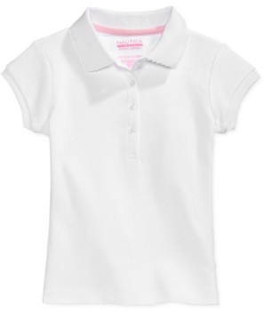 Nautica Girls' Polos | Shop the world's largest collection of fashion |  ShopStyle
