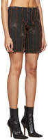 Thumbnail for your product : Black Orchid Helenamanzano SSENSE Exclusive Orange and Rave Bike Shorts