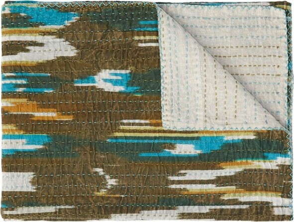 Taj Hotel TajHotelKanthaCottonThrow|Multi58|50"x70"