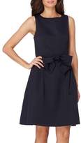 Thumbnail for your product : Tahari Bow Front A-Line Dress