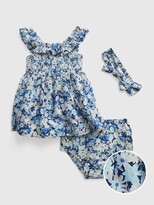 Thumbnail for your product : Gap Baby Smocked Floral Dress Set