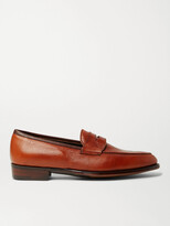 Thumbnail for your product : George Cleverley Bradley II Full-Grain Leather Penny Loafers - Men - Brown - UK 8