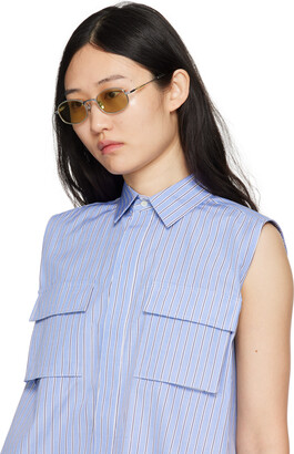 Bonnie Clyde Silver Bicycle Sunglasses - ShopStyle