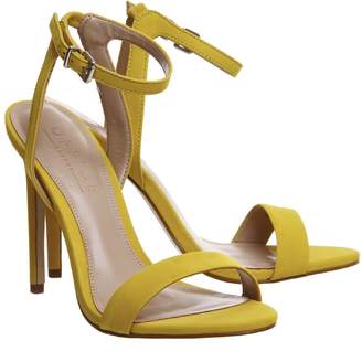 Office Alana Single Sole Sandal Yellow Nubuck