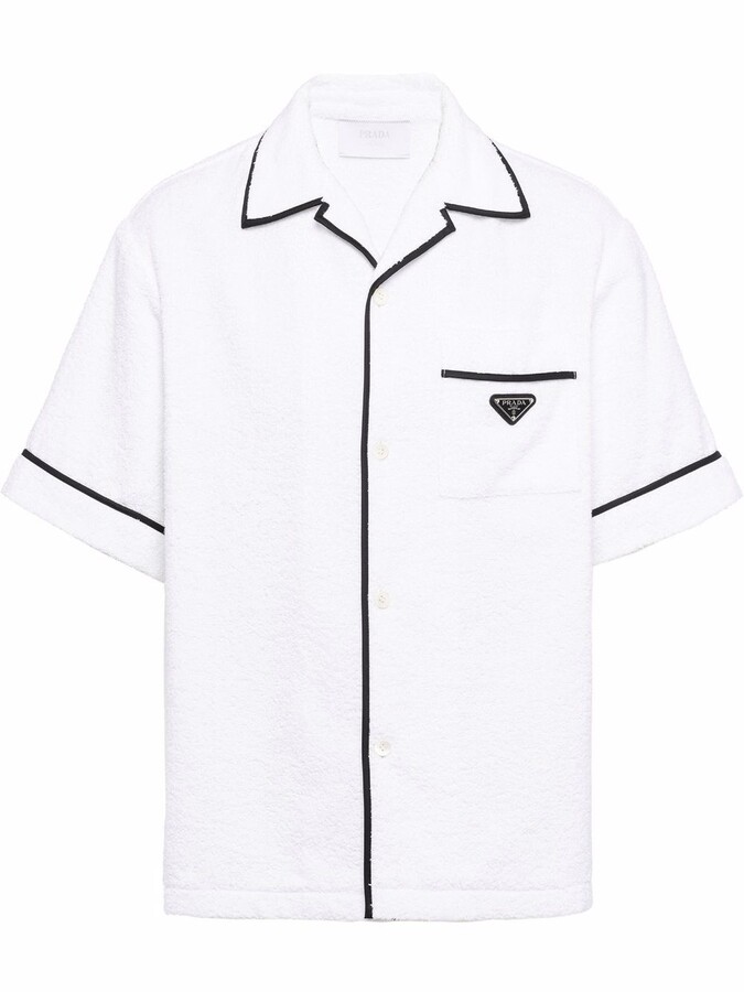 Prada Men's Short Sleeve Shirts | Shop the world's largest 