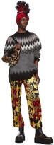 Thumbnail for your product : Junya Watanabe Black & Red Printed Lounge Pants