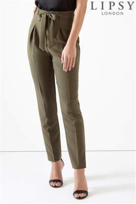 Next Lipsy Tailored Tie Front Trousers - 4