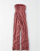 Thumbnail for your product : American Eagle AE Striped Overlay Jumpsuit