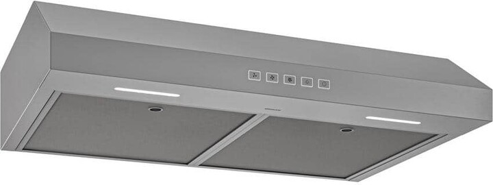 Broan NuTone GLA2 Series 30-Inch Under Cabinet Range Hood, ENERGY STAR, 350 Max Blower CFM, Stainless Steel