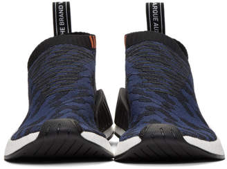 adidas Black and Indigo NMD-CS2 PK Sneakers