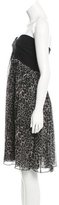 Thumbnail for your product : Diane von Furstenberg Silk Leopard Print Dress
