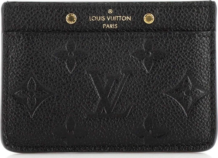 Louis Vuitton Monogram Empreinte Navy Blue Long Wallet for Sale