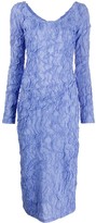 Thumbnail for your product : Kenzo Textured Midi Dress