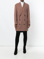 Thumbnail for your product : Lemaire boxy double-breasted coat