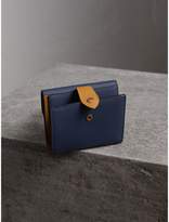 Thumbnail for your product : Burberry Two-tone Trench Leather Wallet