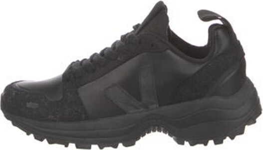 Rick Owens X Veja Leather Low Top Athletic Sneakers Black Round-Toes Lace-Up Closure at Uppers Unfortunately, due to restrictions, this item may not be eligible for shipping in all areas.
