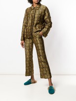 Thumbnail for your product : La DoubleJ Motorino foliate-embroidered jacket